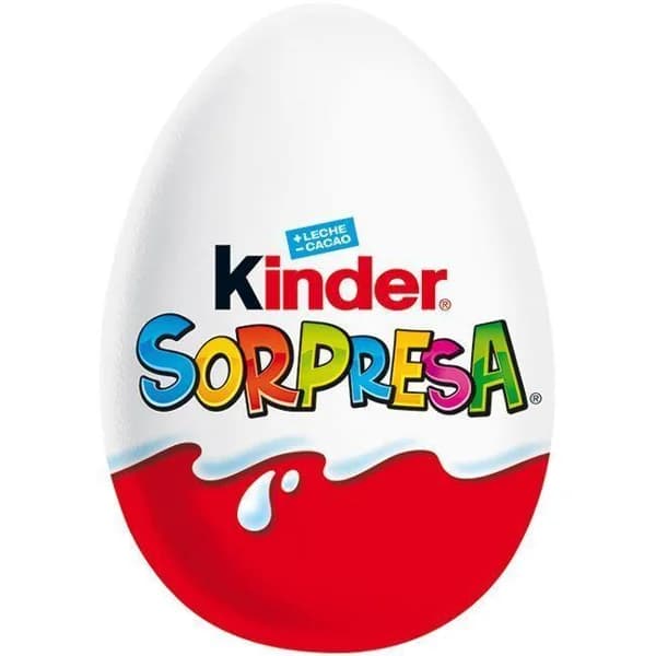 Huevo de chocolate KINDER SORPRESA, 1 ud, 20 g - 1 ud - Imagen del producto en Findit