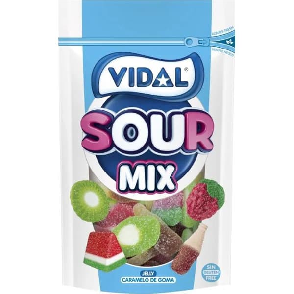 Gominolas mini mix VIDAL, bolsa 180 g - 1 ud - Imagen del producto en Findit