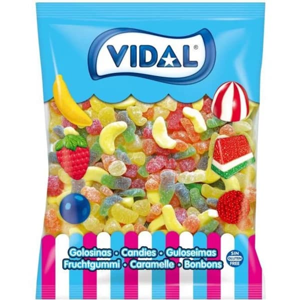 Gomi surtido azúcar pika VIDAL, bolsa 1.000 g - 1 ud - Imagen del producto en Findit
