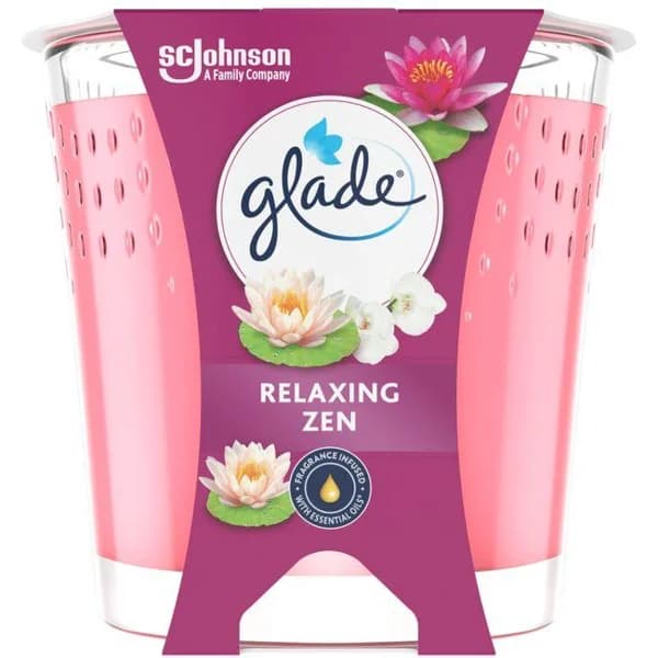 Ambientador de vela con aroma relaxing zen GLADE, 1 ud - 1 ud - Imagen del producto en Findit