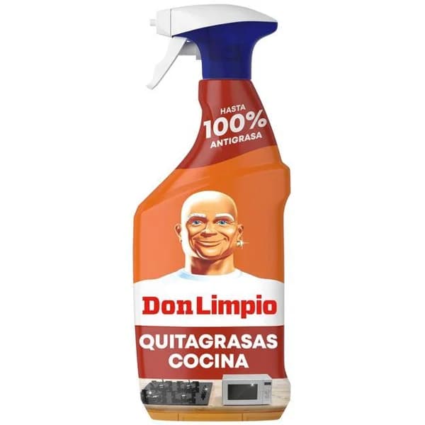 Limpiador quitagrasa para cocina DON LIMPIO, pistola 800 ml - 0.8 l - Imagen del producto en Findit