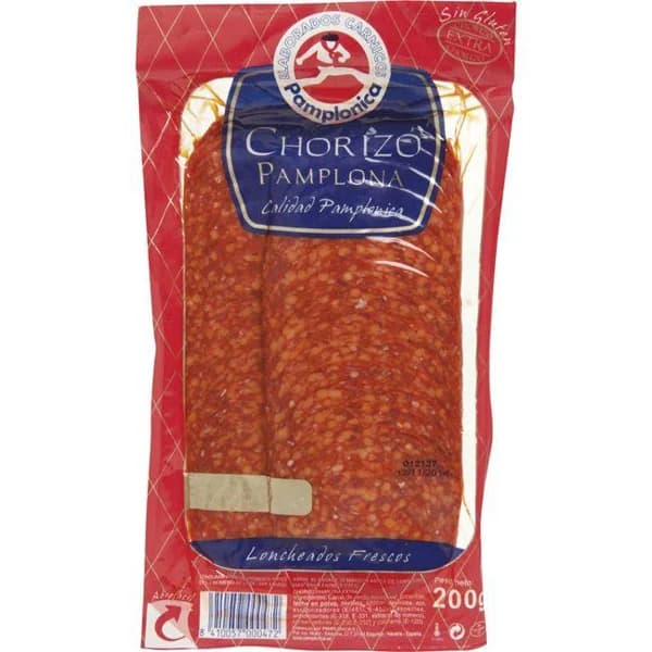 Chorizo PAMPLONICA, sobre 200 g - 1 ud - Imagen del producto en Findit