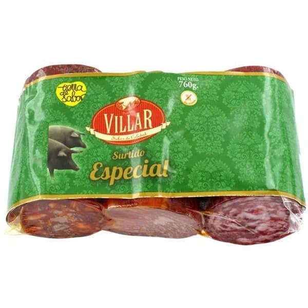 Lote de embutidos VILLAR, bandeja 760 g - 1 ud - Imagen del producto en Findit