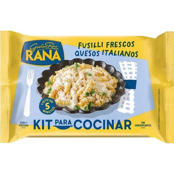 Fusilli frescos con quesos italianos RANA, bandeja 371 g - 1 ud - Imagen del producto en Findit