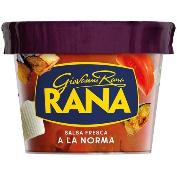 Salsa de tomate y berenjena RANA, tarrina 200 g - 1 ud - Imagen del producto en Findit