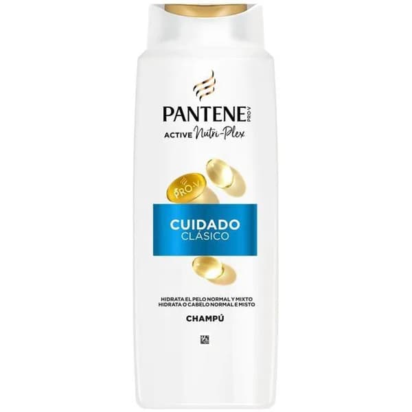 Champú clásico PANTENE, bote 625 ml - 0.63 l - Imagen del producto en Findit