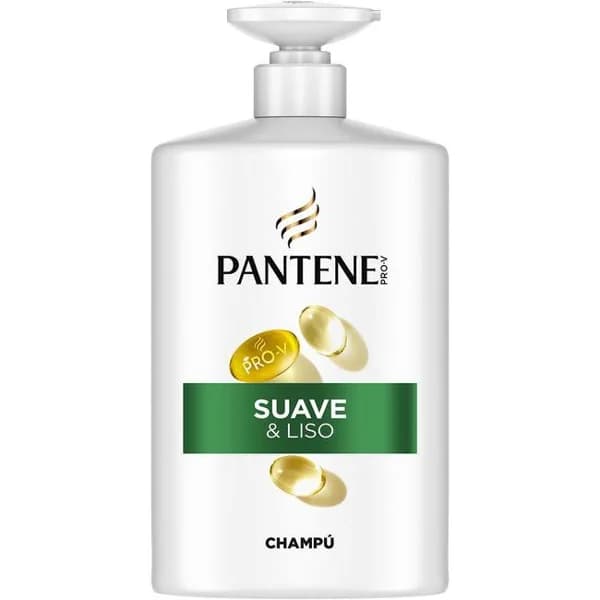 Champú Suave&Liso PANTENE, bote 1.000 ml - 1 ud - Imagen del producto en Findit
