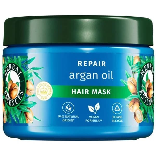 Mascarilla argán HERBAL ESSENCES, tarro 500 ml - 1 ud - Imagen del producto en Findit