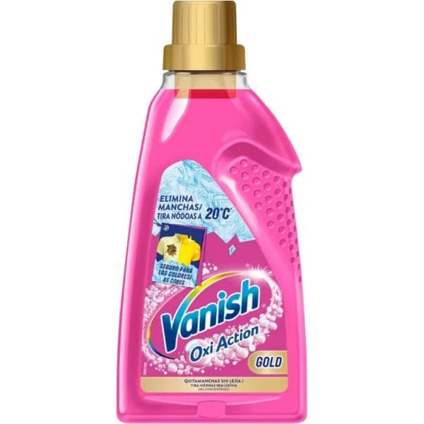 Quitamanchas gel GOLD OXI PINK, botella 1,5 litros - 1.5 l - Imagen del producto en Findit