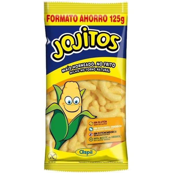 Jojitos licencias ASPIL, bolsa 125 g - 0.13 kg - Imagen del producto en Findit