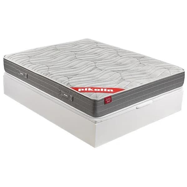 Colchón mixto con Canapé abatible Blanco 135x190 cm Deba PIKOLIN - 1 ud - Imagen del producto en Findit