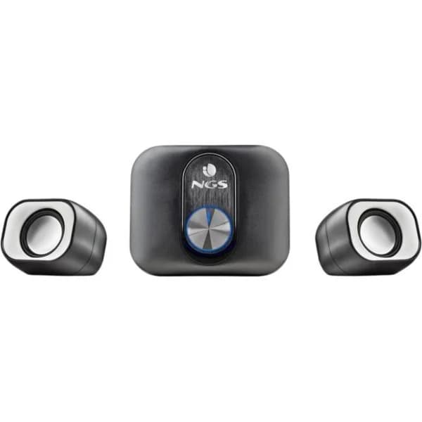 Mini altavoces de PC con subwoofer, USB, 20 W, Comet 2.1 NGS - 1 ud - Imagen del producto en Findit
