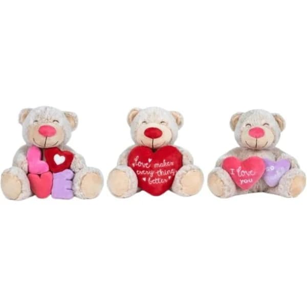 Oso de Peluche Lovely bear, 37cm, edad rec:+0 meses, FAMOSA Softies - 1 ud - Imagen del producto en Findit