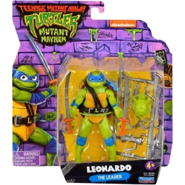 Figura básica surtida, edad rec:+4 años ¿Cuál te llegará? TORTUGAS NINJA - 1 ud - Imagen del producto en Findit