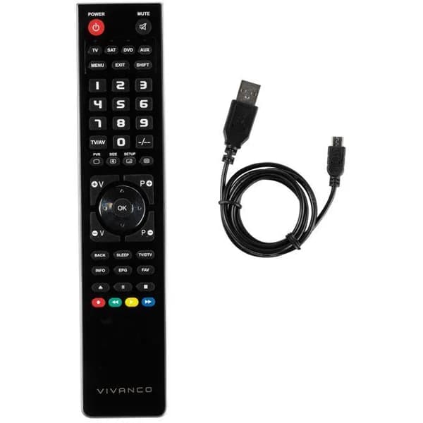 Mando a distancia universal 4en1 usb 37600 VIVANCO - 1 ud - Imagen del producto en Findit
