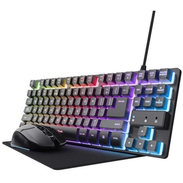 Pack gaming con teclado, ratón y alfombrilla, gxt 794 TRUST - 794 ud - Imagen del producto en Findit