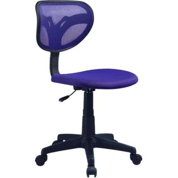 Silla de escritorio Touch giratoria, tejido red morado, regulable, 88-96x54 cm - 51.84 m - Imagen del producto en Findit