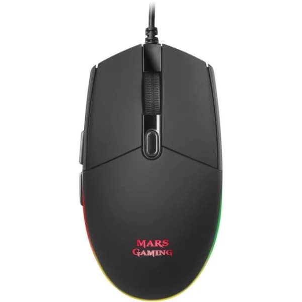 Ratón gaming negro, inalámbrico, ergonómico, Mmwergo  MARS GAMING - 1 ud - Imagen del producto en Findit
