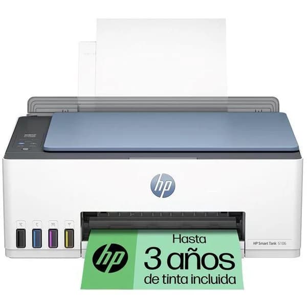Impresora multifunción de tinta, Smart Tank 5106 HP - 5106 ud - Imagen del producto en Findit