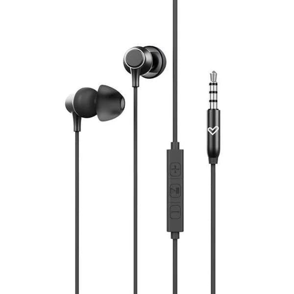 Auriculares negros metalizados con cable METALLIZED ENERGY SISTEMS - 1 ud - Imagen del producto en Findit