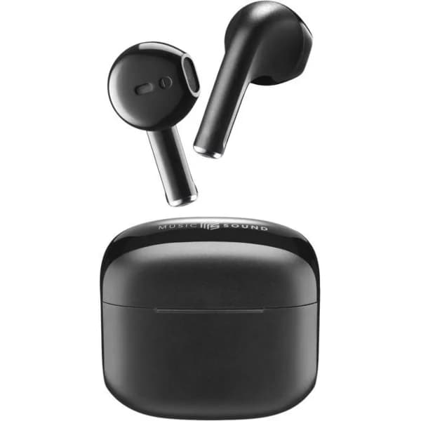 Auriculares de botón TWS negros, bluetooth, Music Sound Swag CELLULAR LINE - 1 ud - Imagen del producto en Findit