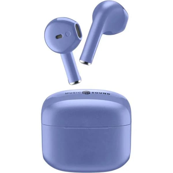 Auriculares de botón TWS azules, bluetooth, Music Sound Swag CELLULAR LINE - 1 ud - Imagen del producto en Findit