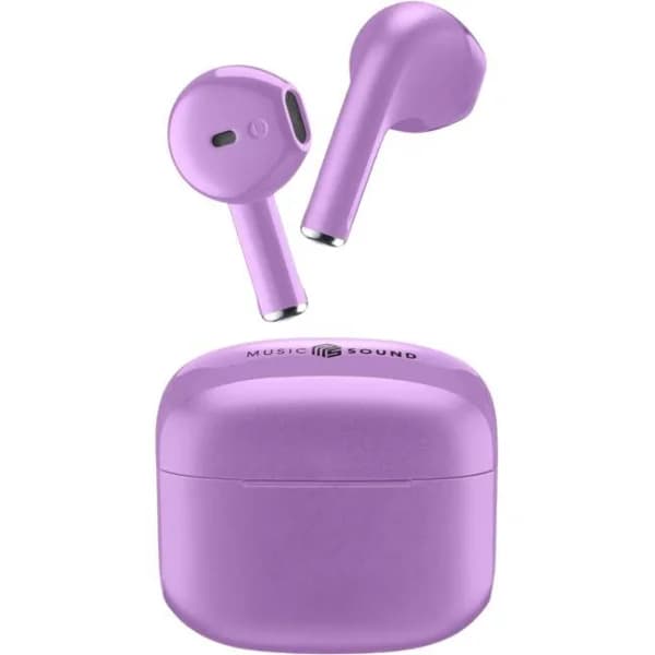 Auriculares de botón TWS violetas, bluetooth, Music Sound Swag CELLULAR LINE - 1 ud - Imagen del producto en Findit