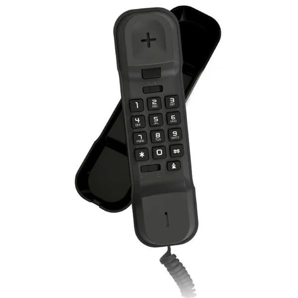 Teléfono sobremesa negro góndola ultra slim T06 ALCATEL - 6 ud - Imagen del producto en Findit