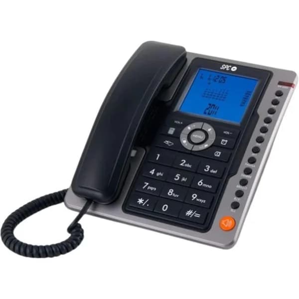 Teléfono sobremesa negro Office Pro 3604N SPC - 3604 ud - Imagen del producto en Findit