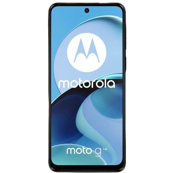 Smartphone libre azul, 8+256 GB Moto G14 MOTOROLA - 1 ud - Imagen del producto en Findit