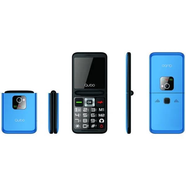 Teléfono móvil libre azul X-10 QUBO - 10 ud - Imagen del producto en Findit