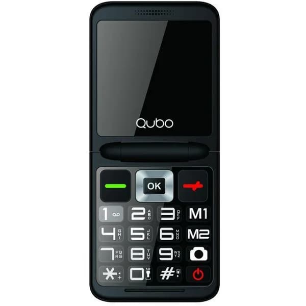 Teléfono móvil libre negro X-10 QUBO - 10 ud - Imagen del producto en Findit