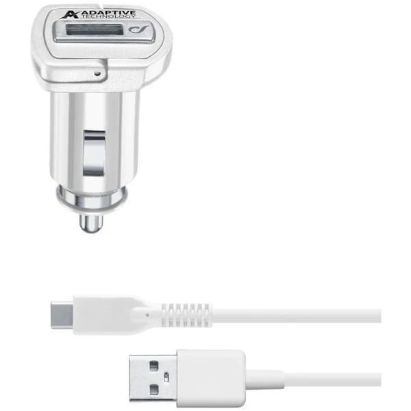 Cargador de coche USB-C 15W con cable Samsung CELLULAR LINE - 1 ud - Imagen del producto en Findit