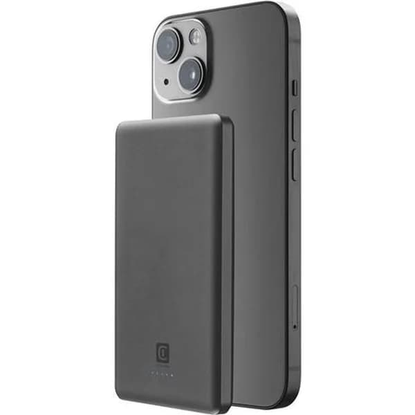 Batería externa Magsafe gris, PowerbanK 5000 mAH, PBMAGSLIM5000WIRD CELLULAR LINE - 1 ud - Imagen del producto en Findit