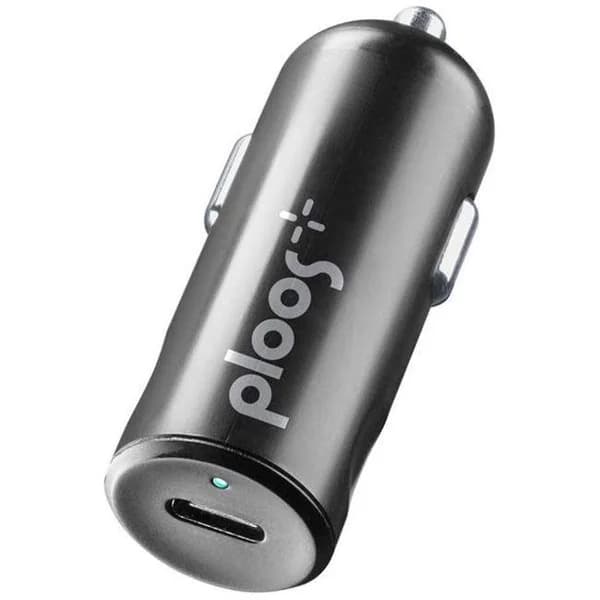 Cargador de coche negro, conexión USB-C, 20W CELLULAR LINE - 1 ud - Imagen del producto en Findit