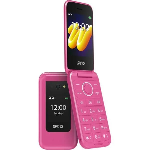 Teléfono móvil libre rosa, Wild 4G SPC - 1 ud - Imagen del producto en Findit