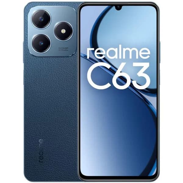 Smartphone libre blue 8+256 GB, C63 REALME - 1 ud - Imagen del producto en Findit