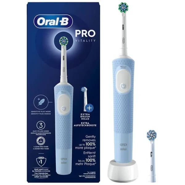 Cepillo de dientes eléctrico Vitality Pro, Azul ORAL-B - 1 ud - Imagen del producto en Findit