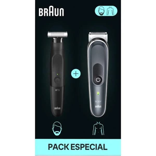 Recortador Corporal Series 5 BG5360, Recortador de Barba XT3100 BRAUN - 1 ud - Imagen del producto en Findit
