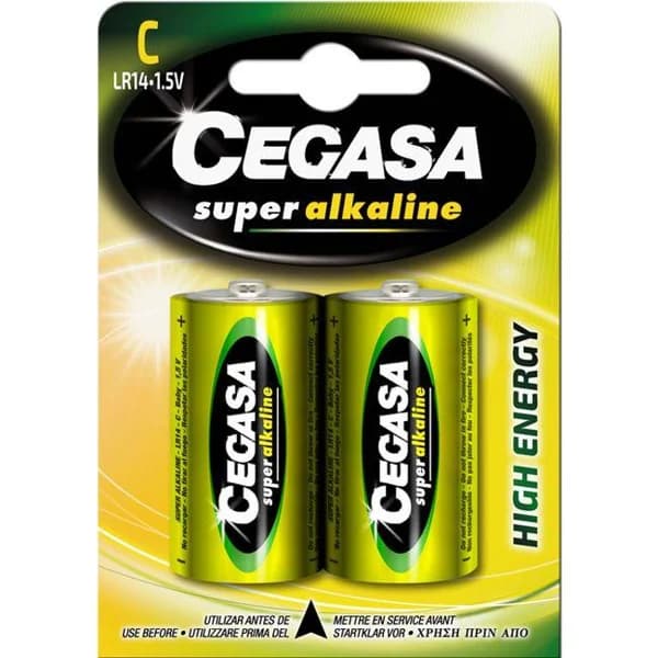 Pila super alcalina LR14 (C) CEGASA, pack 2 uds - 2 ud - Imagen del producto en Findit