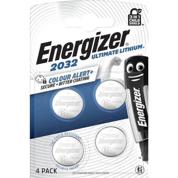 Pila especial botón CR2032 Performance ENERGIZER, pack 4 uds - 4 ud - Imagen del producto en Findit