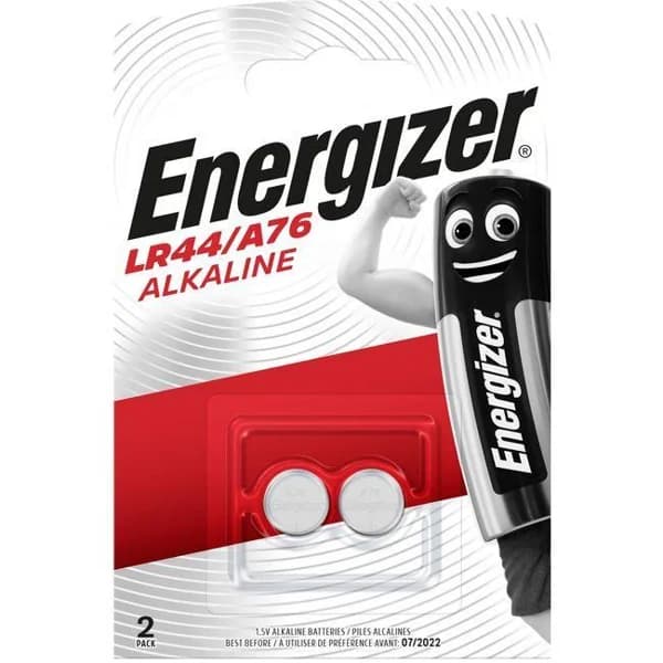 Pila especial botón LR44/A76 ENERGIZER, pack 2 uds - 2 ud - Imagen del producto en Findit