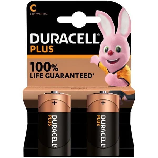 Pila LR14 Plus DURACELL, blister 2 uds - 2 ud - Imagen del producto en Findit