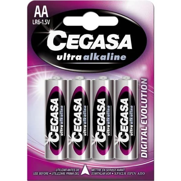 Pila evolution LR06 (AA) CEGASA, pack 4 uds - 4 ud - Imagen del producto en Findit