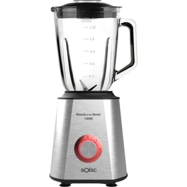 Batidora de vaso de cristal, 1500W, BV5728 SOLAC - 1 ud - Imagen del producto en Findit