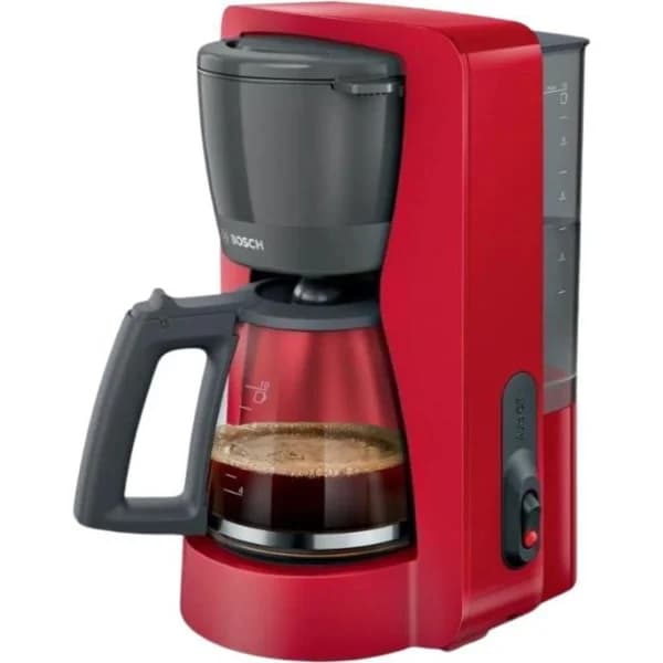 Cafetera de goteo roja, 1200W, 15 tazas, My Moment TKA2M114 BOSCH - 1 ud - Imagen del producto en Findit