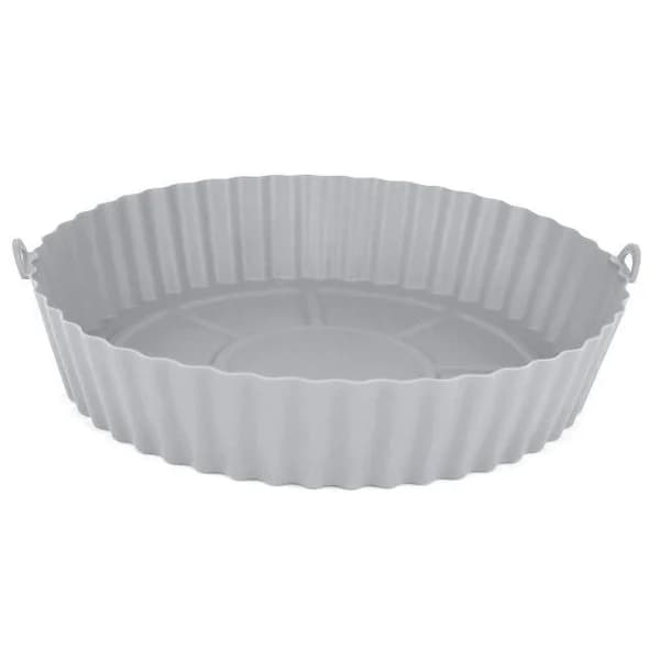 Molde redondo de silicona para freidora de aire QUTTIN, Ø18-20 cm - 1 ud - Imagen del producto en Findit