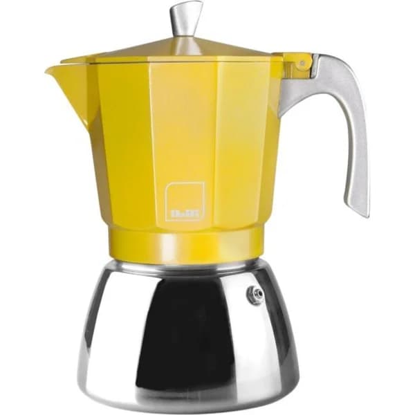 Cafetera Italiana Peach, acero inoxidable, apta para todo tipo de cocinas IBILI, 12 tazas - 1 ud - Imagen del producto en Findit