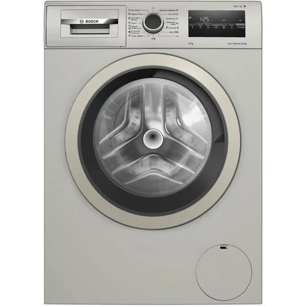 Lavadora 8 kg, inox, carga frontal, 1200 rpm, WAN2428XES BOSH - 1 ud - Imagen del producto en Findit