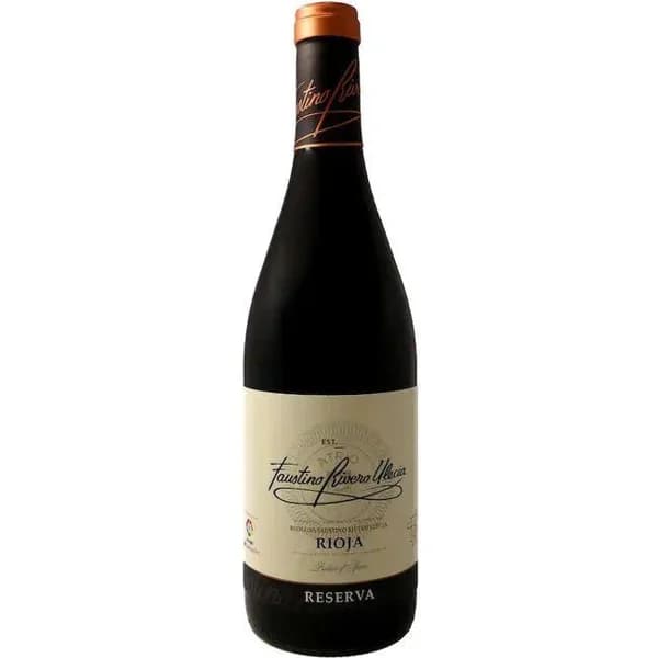 Vino Tinto Reserva D.O.C. Rioja FAUSTINO RIVERO, botella 75 cl - 1 ud - Imagen del producto en Findit